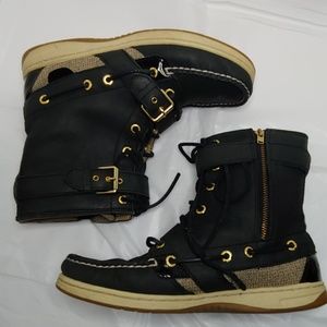 Sperry leather boots